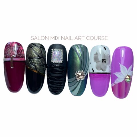 salon mix nail art online course